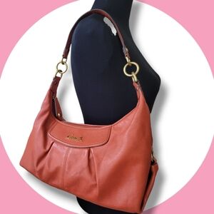 Coach burnt orange small celeste